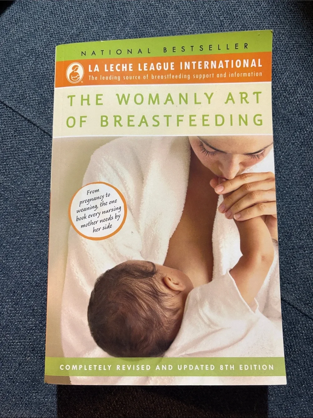 La Leche League - The Womanly Art of Breastfeeding (Green & White Cover)